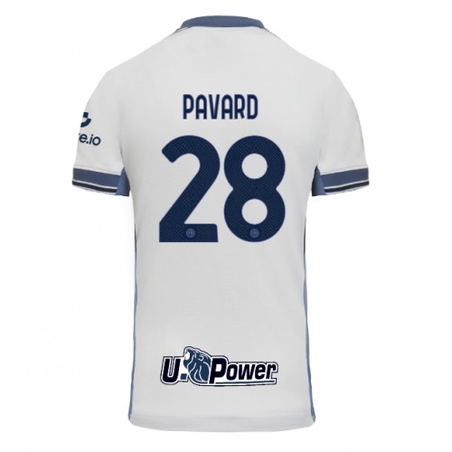 Dres Inter Milan Benjamin Pavard #28 Gostujuci 2024-25 Kratak Rukav